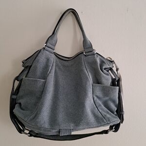 Aimee‎ Kestenberg Denim Satchel Handbag